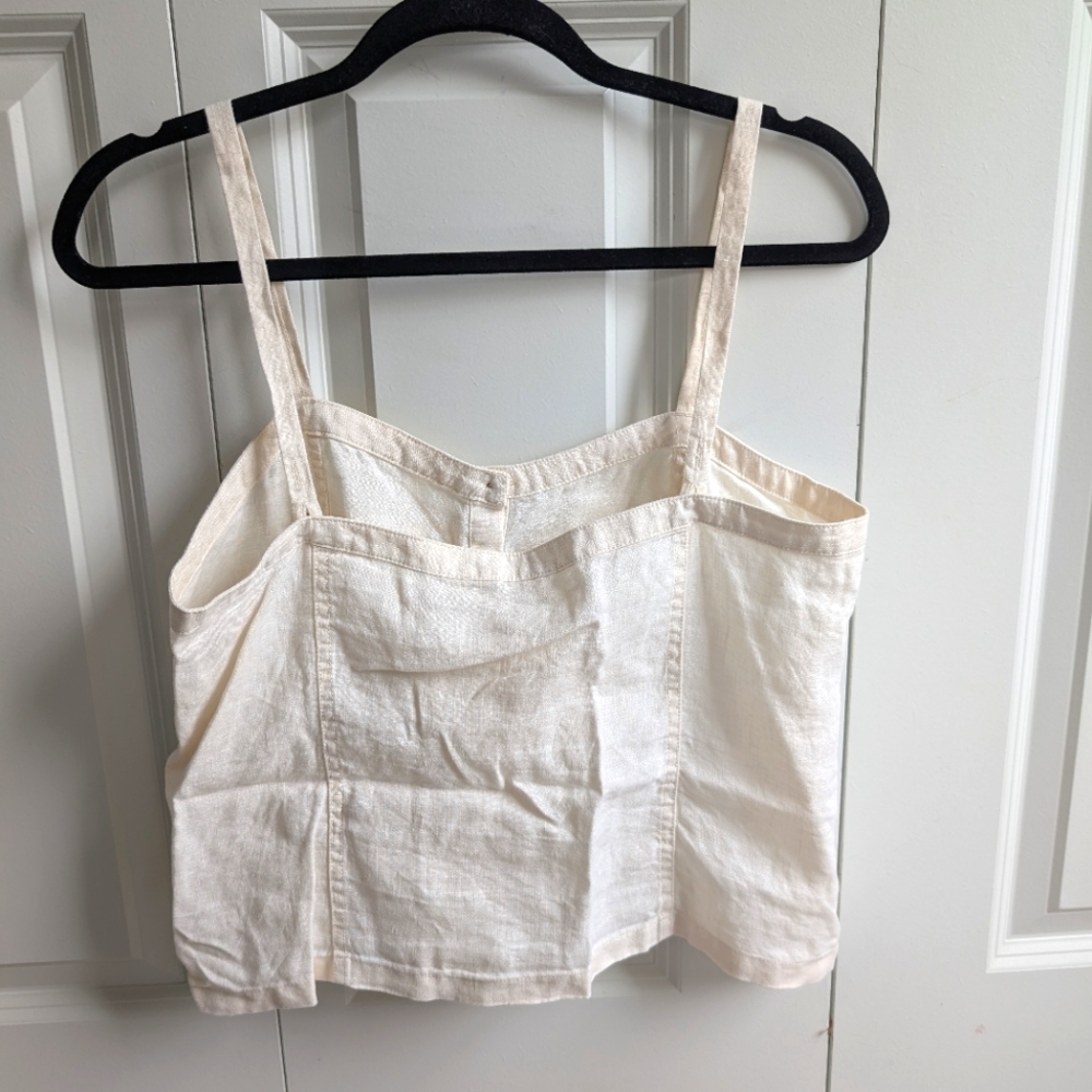 Everlane The Linen Picnic Top - Picture 5 of 7